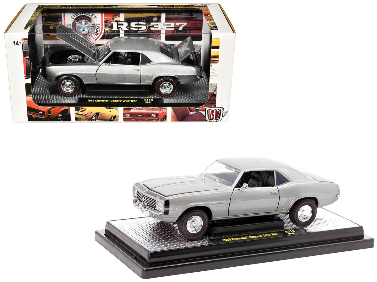 Rapid Vehicles 1969 Chevrolet Camaro Z/28 R/S Silver Metallic Limited Edition to 5250 pieces...