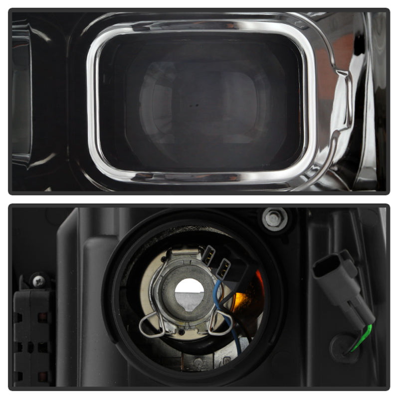 Spyder Dodge Ram 19-20 Halogen Model Projector Headlights Chrome PRO-YD-DR19HALSI-SEQ-C 5087409