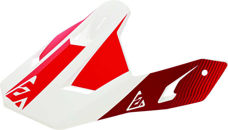 Answer Ar1 V2 Bold Visor Redwht 447733