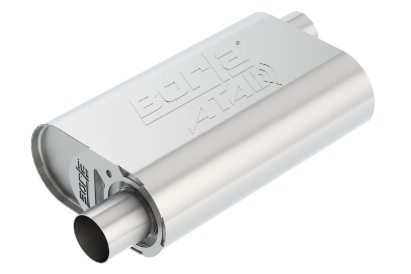 FR SPORT Borla CrateMuffler Stock SBC 283/327/350 ATAK 2.25in Offset/Offset 14inx4.35inx9in Oval...