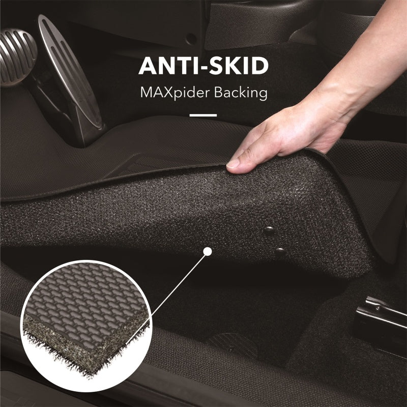 FR SPORT 3D MAXpider 07-10 Hyundai Elantra (Sedan) Classic 2nd Row Floormat - Tan L1HY02922202 -...