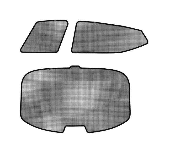 FR SPORT 3D MAXpider 2011-2015 Kia Optima Black Sun Shades - Complete Set S1KA0250