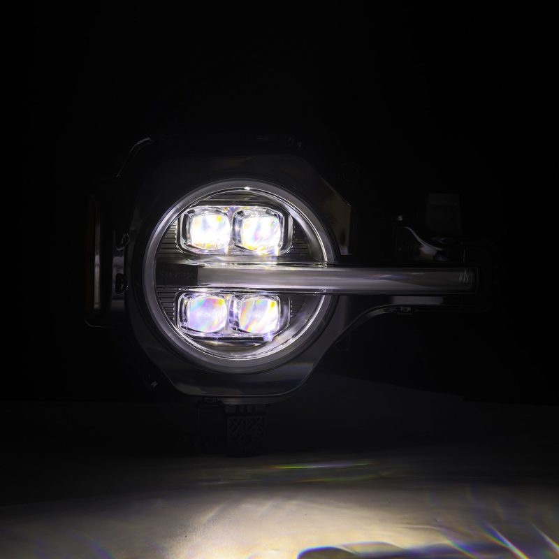AlphaRex 21-23 Ford Bronco NOVA LED Projector Headlights Black 880260 *Discontinued