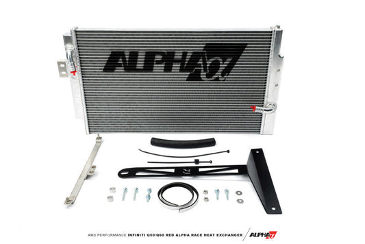 FR SPORT AMS Performance Infiniti 17+ Q60 / 16+ Q50 3.0TT VR30 Alpha Race Heat Exchanger...
