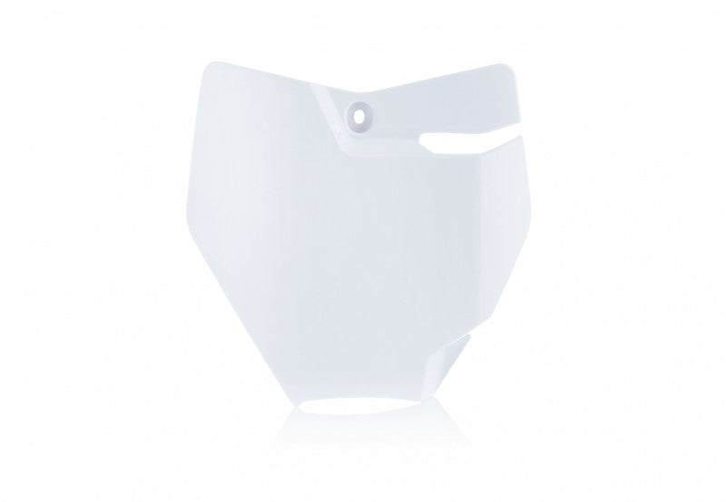 Acerbis 16-23 KTM SX65/ 21-23 GasGas MC65 Front Number Plate - 20 White 2449406811
