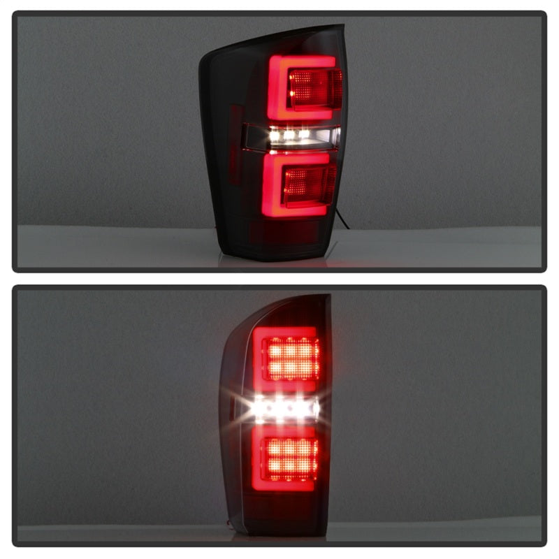 FR SPORT Spyder 16-17 Toyota Tacoma LED Tail Lights - Black Smoke (ALT-YD-TT16-LED-BSM) 5085740 -...