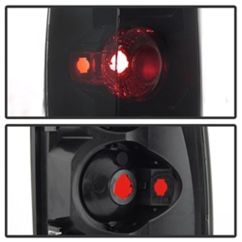 Spyder Cadillac Escalade 02-06 Euro Tail Lights Black Smoke ALT-YD-CE02-BSM 5084378