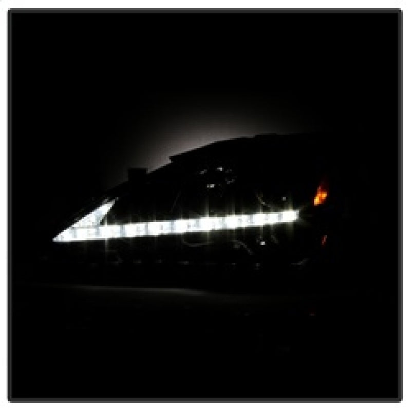 Spyder Lexus IS 250/350 2006-2010 Projector Headlights DRL Black Smoke PRO-YD-LIS06-DRL-BSM 5080073