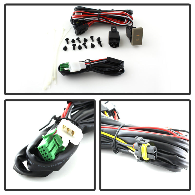 Spyder Hyundai Elantra 2014+ OEM Style Fog Lights W/Switch Clear FL-HYE2014-C 5080462