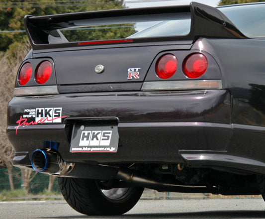 FR SPORT HKS Super Turbo Muffler Bcnr33 Rb26Dett 31029-An002