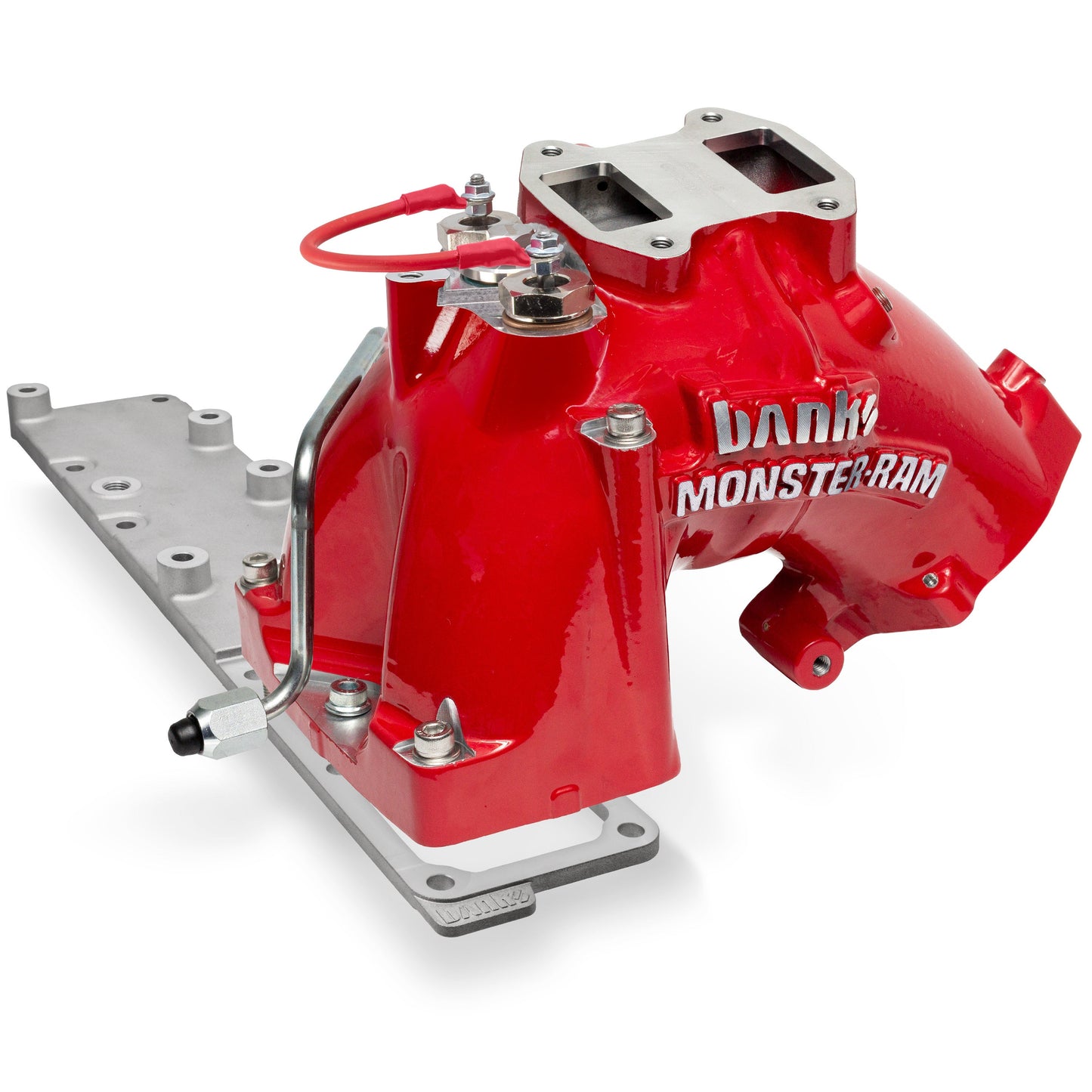 Banks Power 07.5-12 Ram Cab Chassis 6.7L Diesel Monster-Ram Intake System w/Fuel Line - Red 42806-R