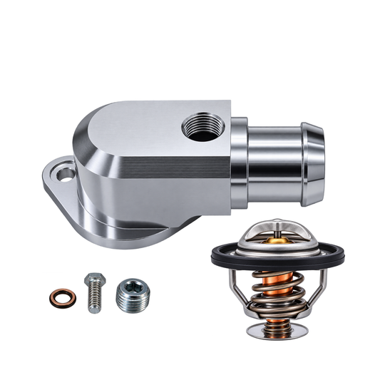 Granatelli Billet Thermostat Housing with 180°F Thermostat – 6.2L HEMI V8 - 430180