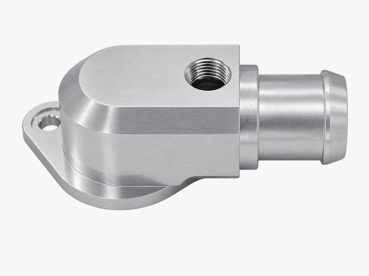 Granatelli Billet Thermostat Housing with 160°F Thermostat – 6.2L HEMI V8 - 430160