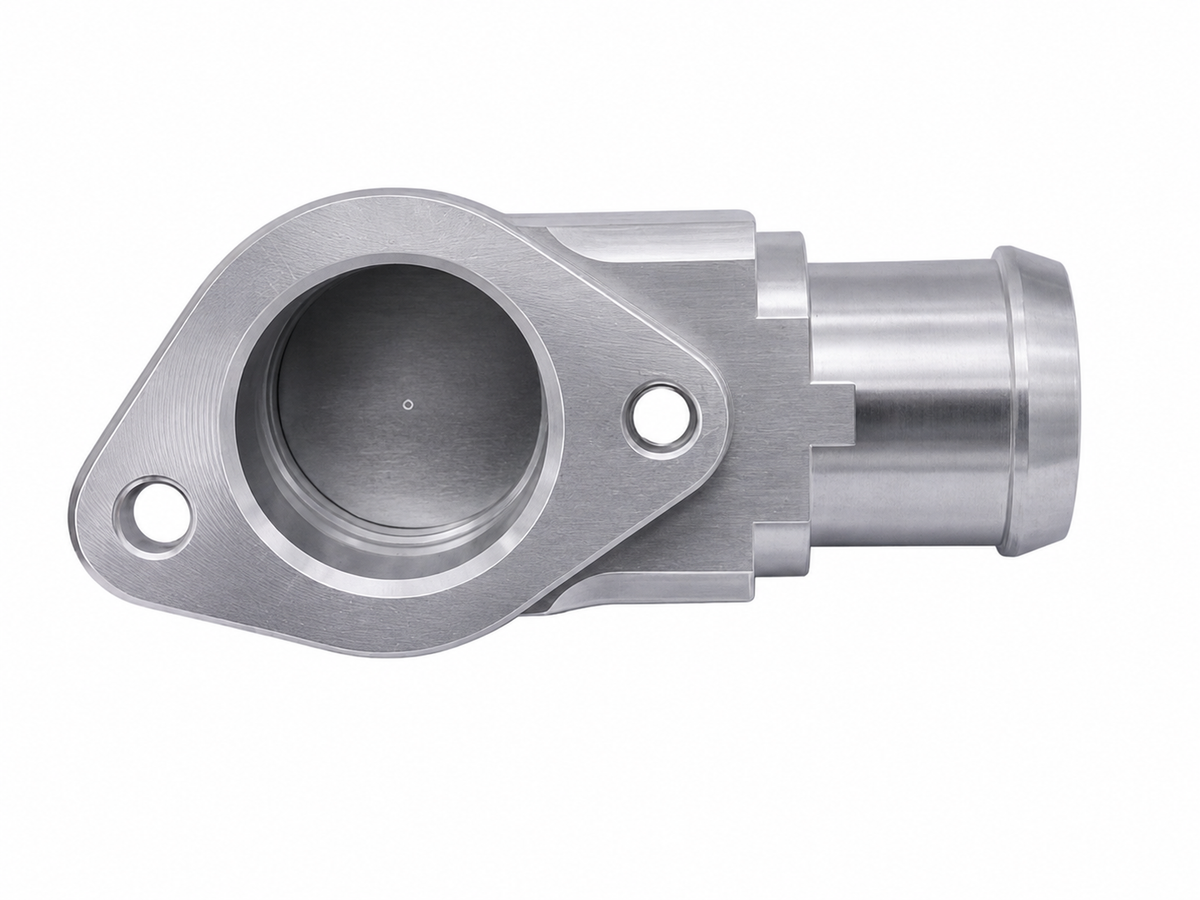 Granatelli Billet Thermostat Housing with 160°F Thermostat – 6.2L HEMI V8 - 430160