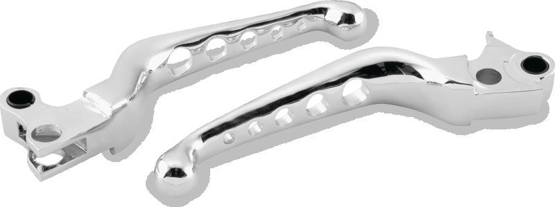 Bikers Choice 96-16 BigTwin 96-03 XL Chrome O Series Holed Lever Set Cable Clutch Only 482714