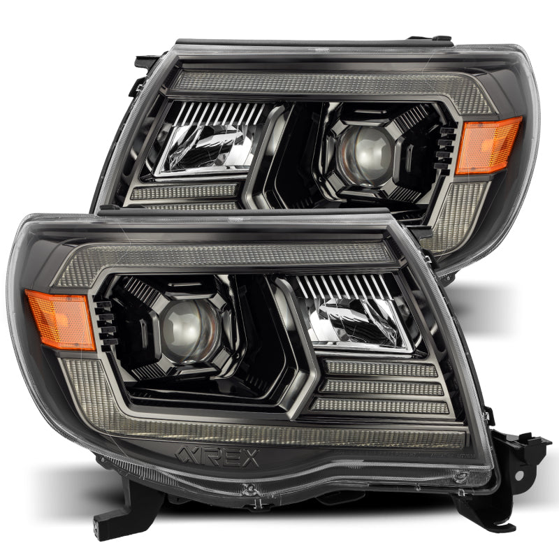 FR SPORT AlphaRex 05-11 Toyota Tacoma PRO-Series Projector Headlights Plank Style Design Alpha...