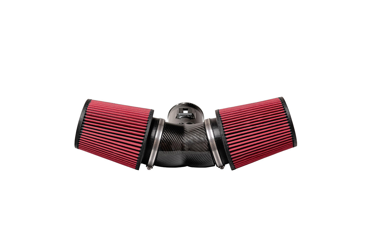 Corsa Black / Carbon Fiber Air Intake | 2020-24 Corvette C8 (44003D)