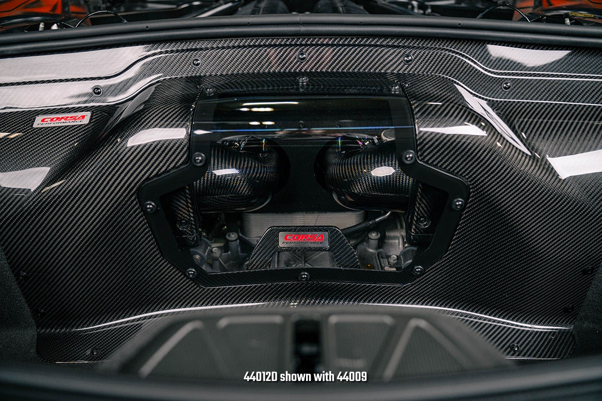 Corsa 2023+ Corvette C8 Z06 Carbon Fiber Air Intake System (44012D)
