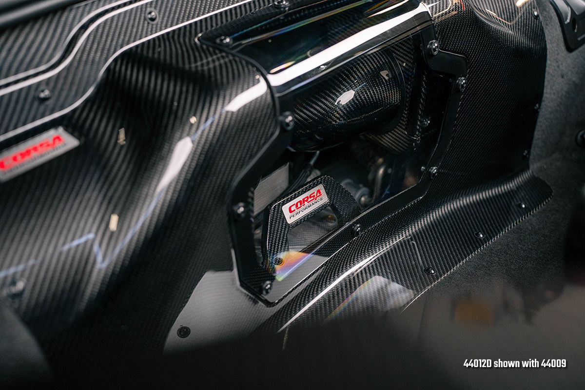 Corsa 2023+ Corvette C8 Z06 Carbon Fiber Air Intake System (44012D)
