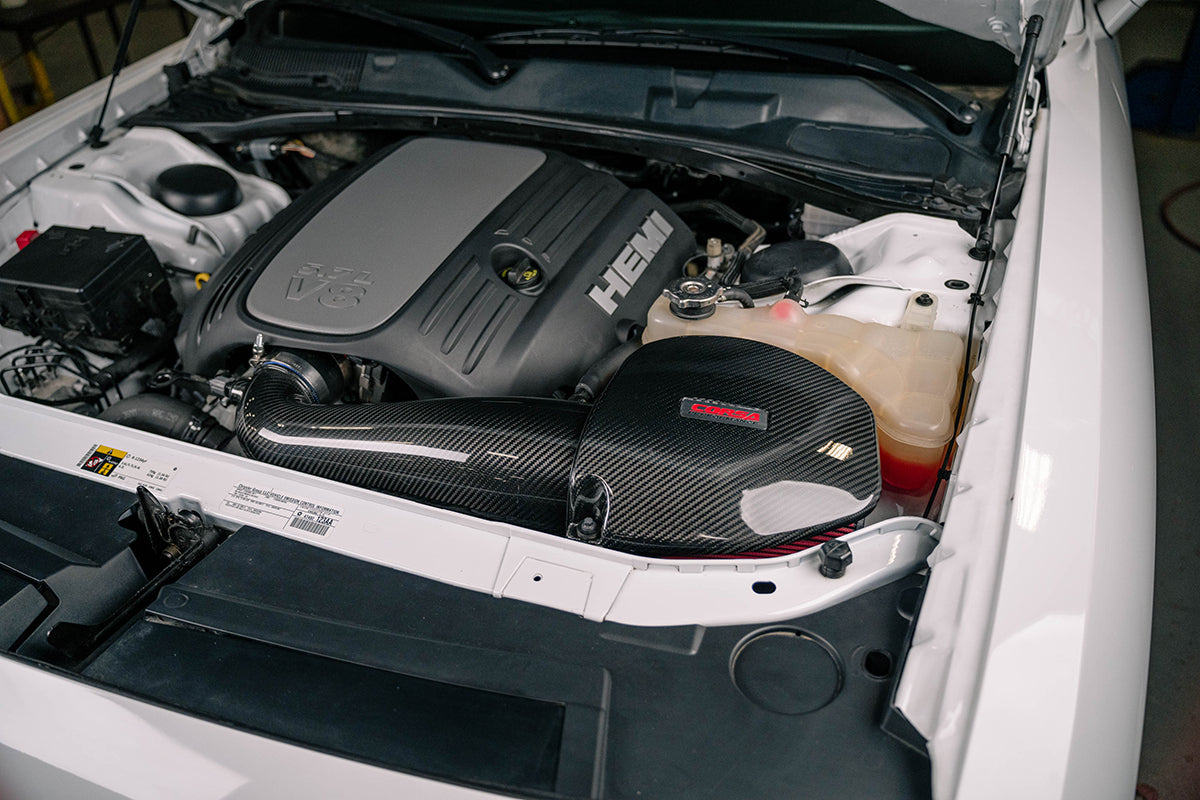 Corsa 2011-2023 Challenger, Charger, 300C 5.7L Carbon Fiber Air Intake System (44017D / 44017)
