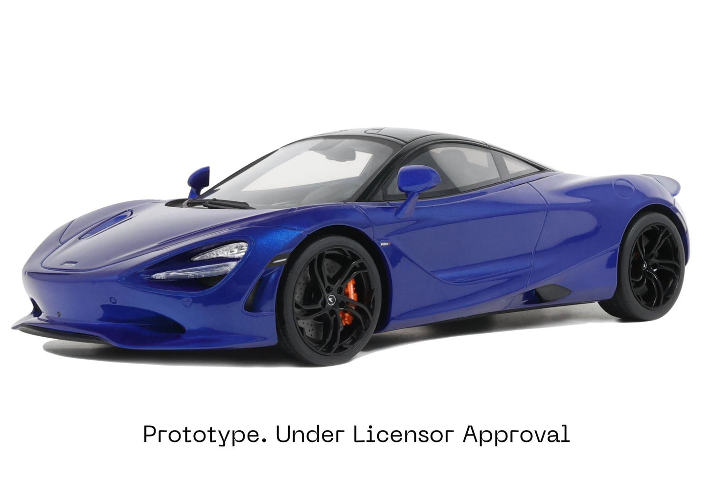 GT Spirit 2023 Mclaren 750S Aurora Blue 1:18
