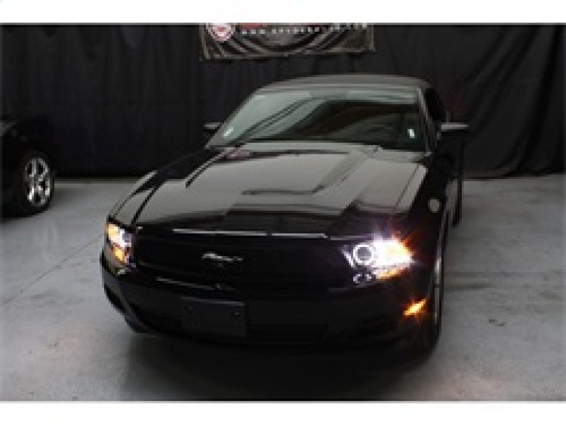 Spyder Ford Mustang 99-04 Projector Headlights LED Halo Black High H1 Low H1 PRO-YD-FM99-1PC-AM-BK 5010445