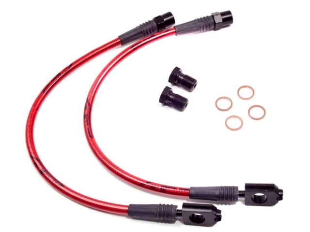 Agency Power Rear Steel Braided Brake Lines - 01-05 Audi Allroad Wagon
