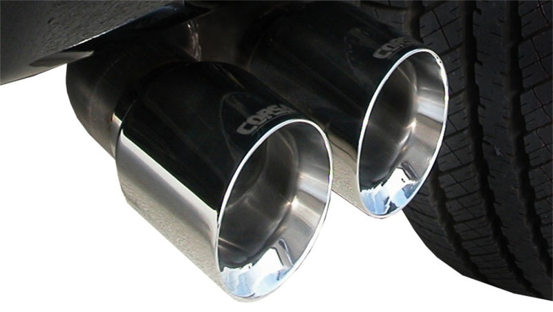 Corsa Performance 11-13 Ford F-150 EcoBoost 3.5L V6 Polished Sport Cat-Back Exhaust