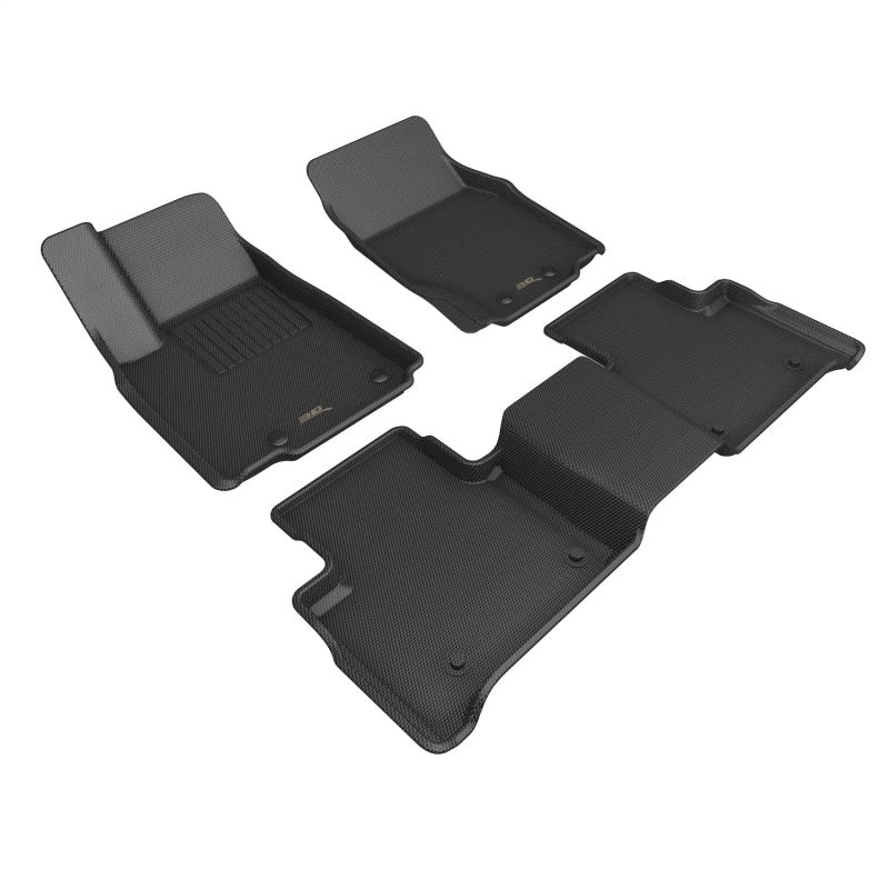 3D MAXpider 22-23 Jeep Grand Cherokee Kagu Floor Mat- Black R1 R2 R3 L1JP02601509