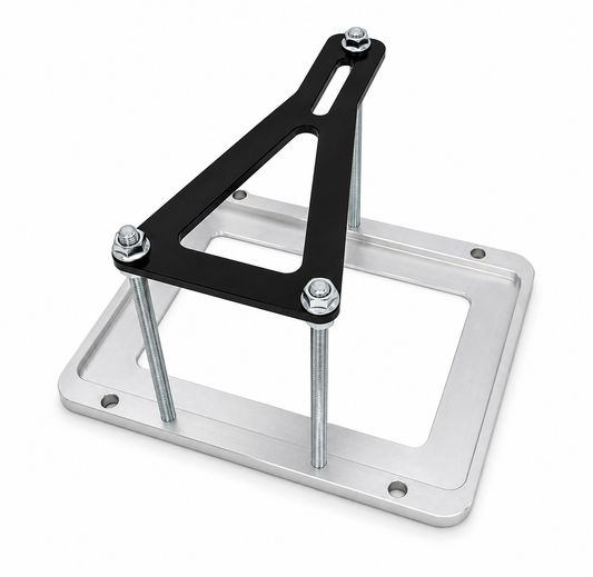 Granatelli Billet 12 V Battery Tray • Sleek, Secure, Race‑Ready - 452213