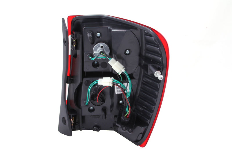 FR SPORT Anzo 1999-2004 Jeep Grand Cherokee LED Taillights Red/Clear - View 3