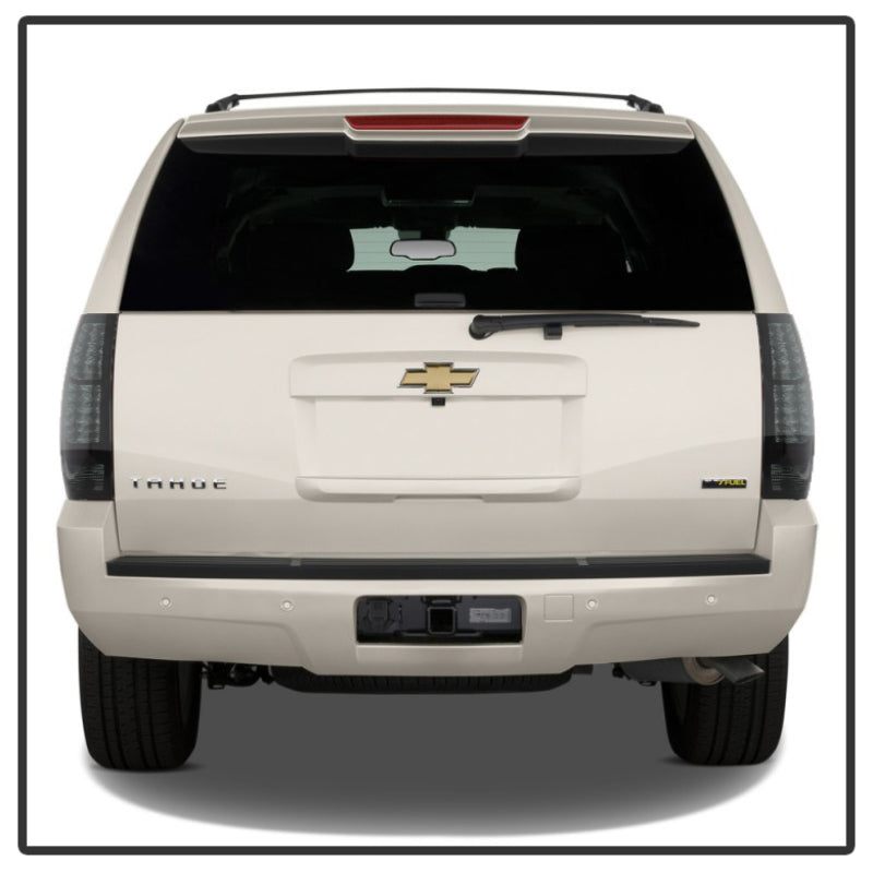 FR SPORT Spyder Chevy Suburban/GMC Yukon/Yukon Denali 07-14 LED Tail Lights Blk Smke...