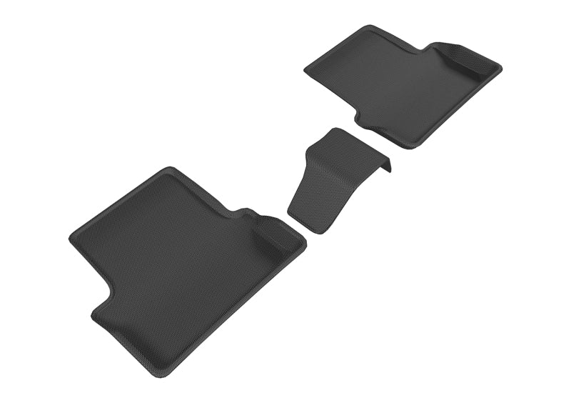 3D MAXpider 2016-2019 Buick Cascada Kagu 2nd Row Floormats - Black L1BC03221509