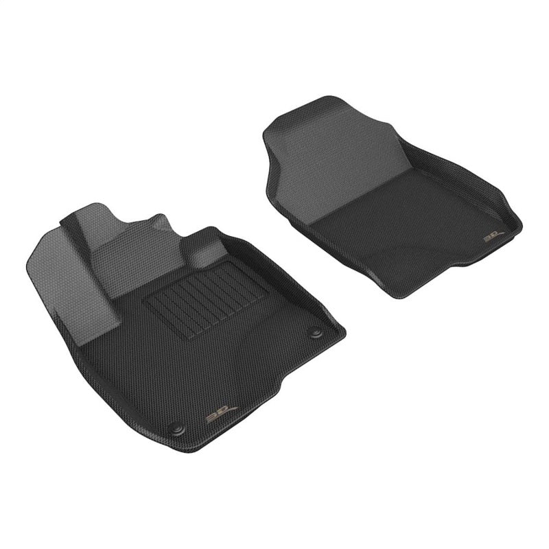 3D MAXpider 2023-2024 Honda HRV Kagu 1st Row Floormat - Black L1HD13111509