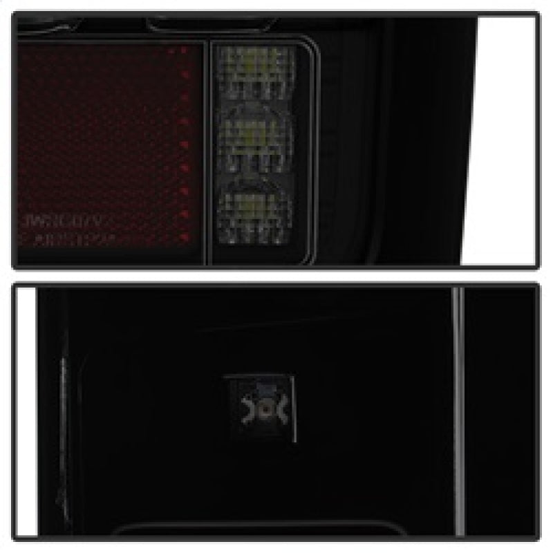FR SPORT Spyder 07-16 Jeep Wrangler Verison 2 Light Bar LED Tail Lights - Smoke...
