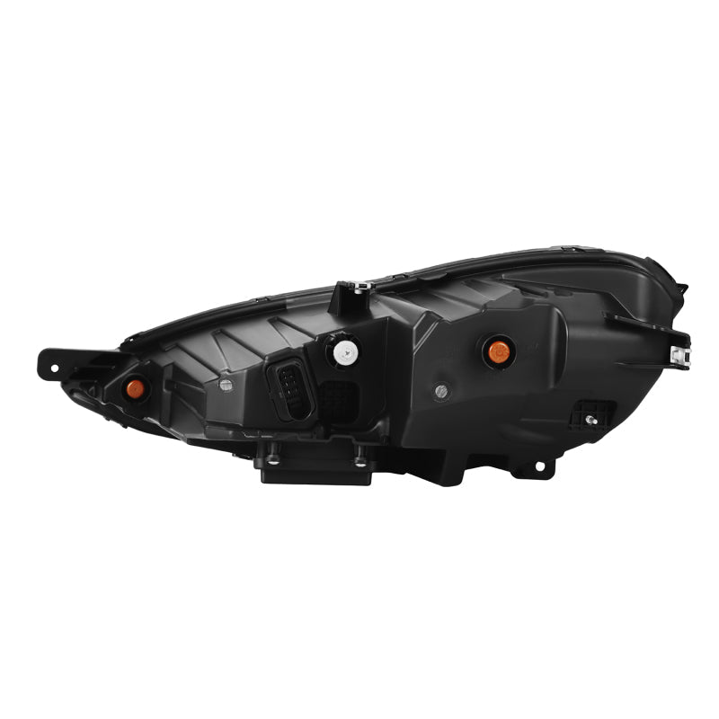 AlphaRex 12-21 Tesla Model S NOVA-Series LED Proj Headlights Blk w/Activtn Light & Seq.Sig / SB DRL 880877