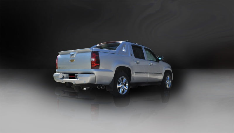 Corsa Performance 09-13 Chevrolet Suburban 1500 5.3L V8 Polished Sport Cat-Back Exhaust