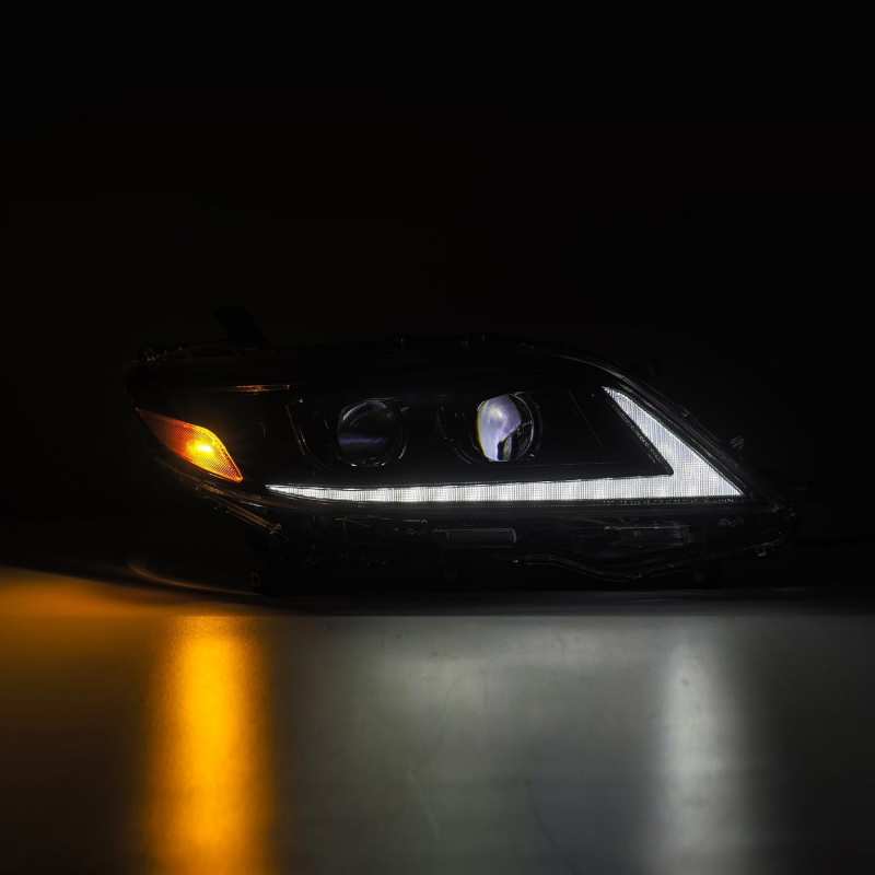 FR SPORT AlphaRex 11-21 Toyota Sienna PRO-Series Proj Headlights Plank Style Alpha Black w/Seq...