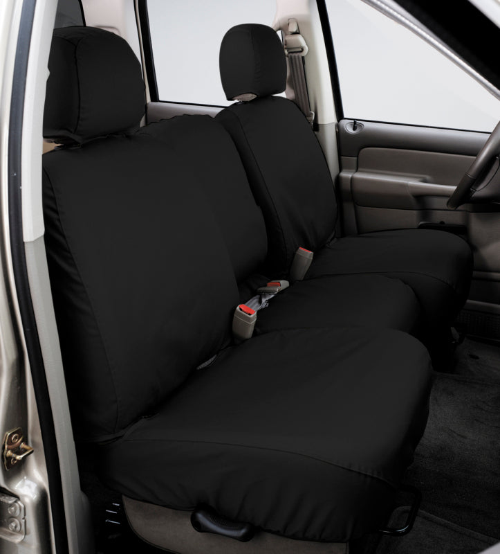 Covercraft 2024+ Toyota Corolla Cross Polycotton SeatSaver Custom Front Row Seat Covers - Charcoal SS2618PCCH