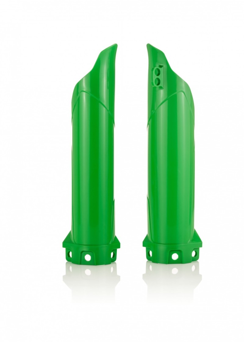 Acerbis 14+ Kawasaki KX85/ 14-21 KX100/22-24 KX112 Lower Fork Cover Set - Green 2374060006