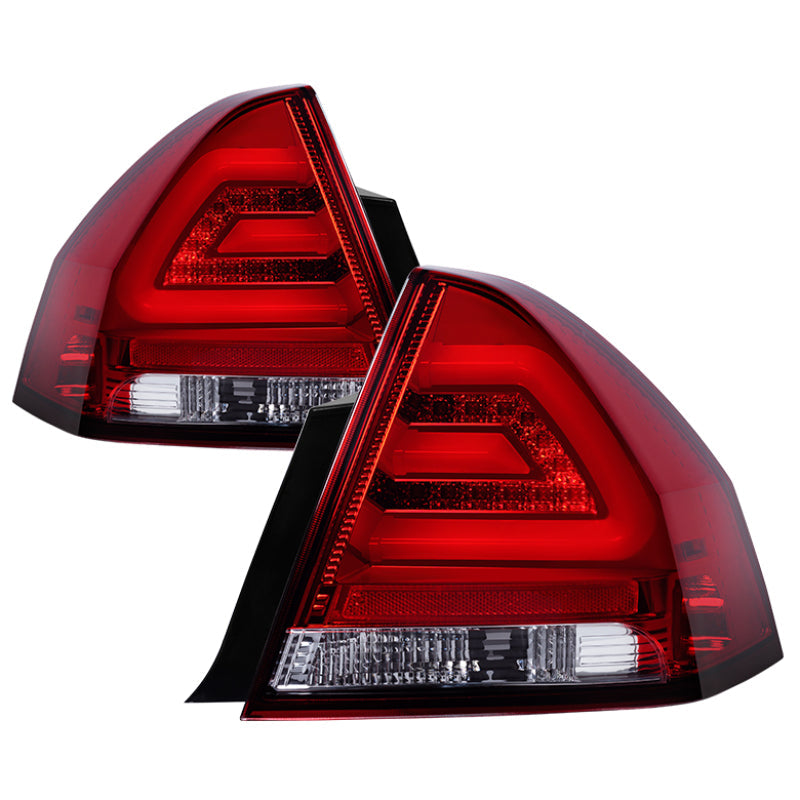 Spyder Chevy Impala 2006-2013 LED Tail Lights Red Clear ALT-YD-CHIP06-LED-RC 5076403
