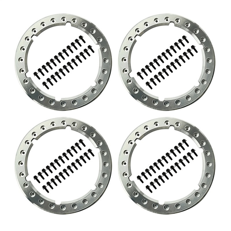FR SPORT Ford Racing 17-18 / 21 F-150 Raptor (w/35in Tire) Functional Bead Lock Ring Kit - Style...