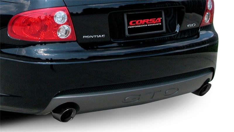 Corsa Performance 2.5" Dual Rear Exit Cat-Back Exhaust System with 4.0" Tips Sport Sound