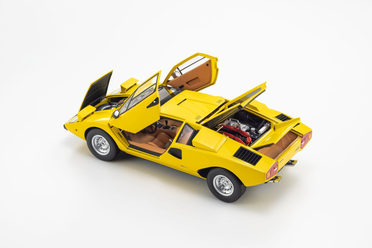 Kyosho Lamborghini Countach LP400 Yellow 1:18