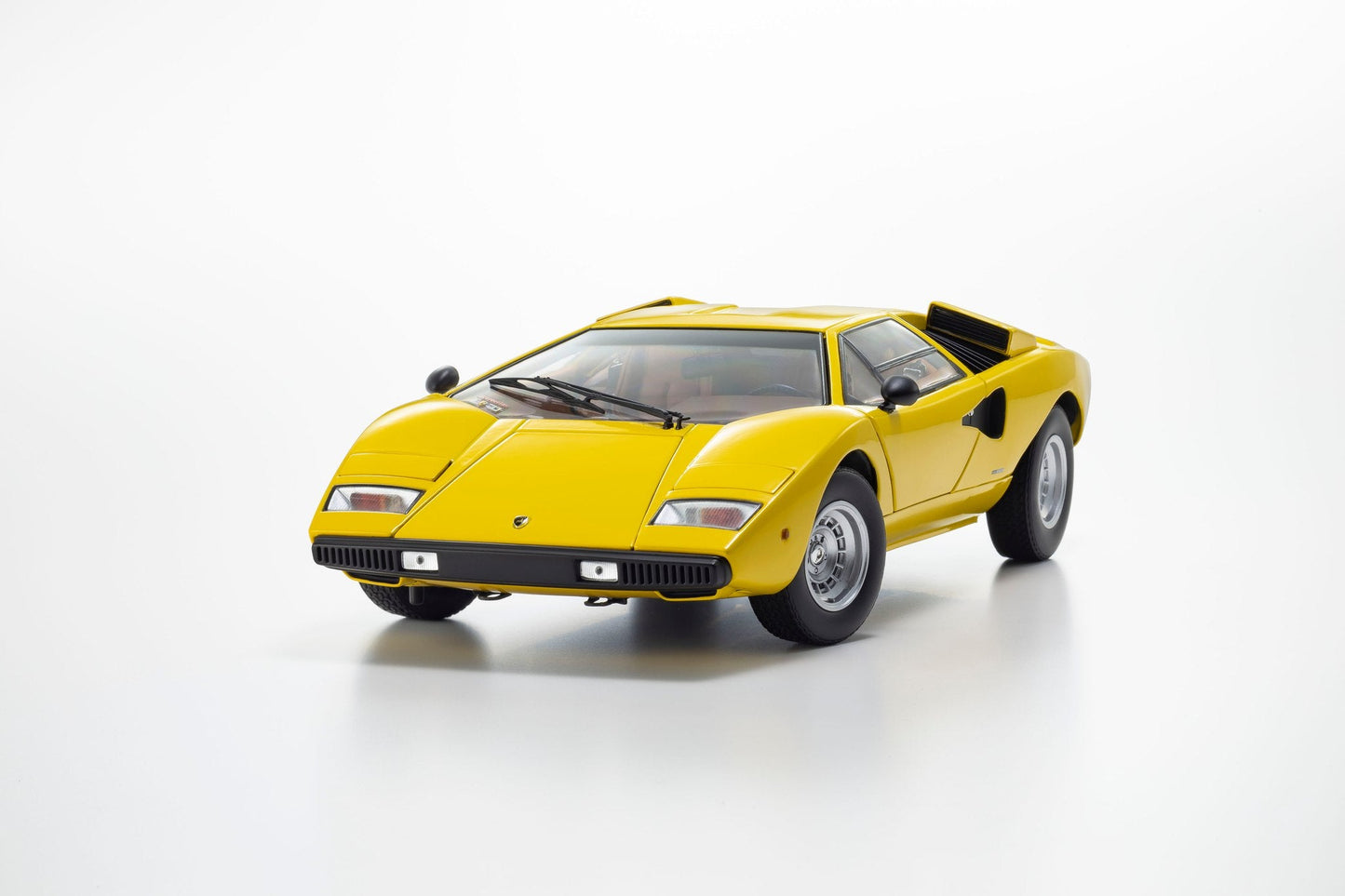 Kyosho Lamborghini Countach LP400 Yellow 1:18