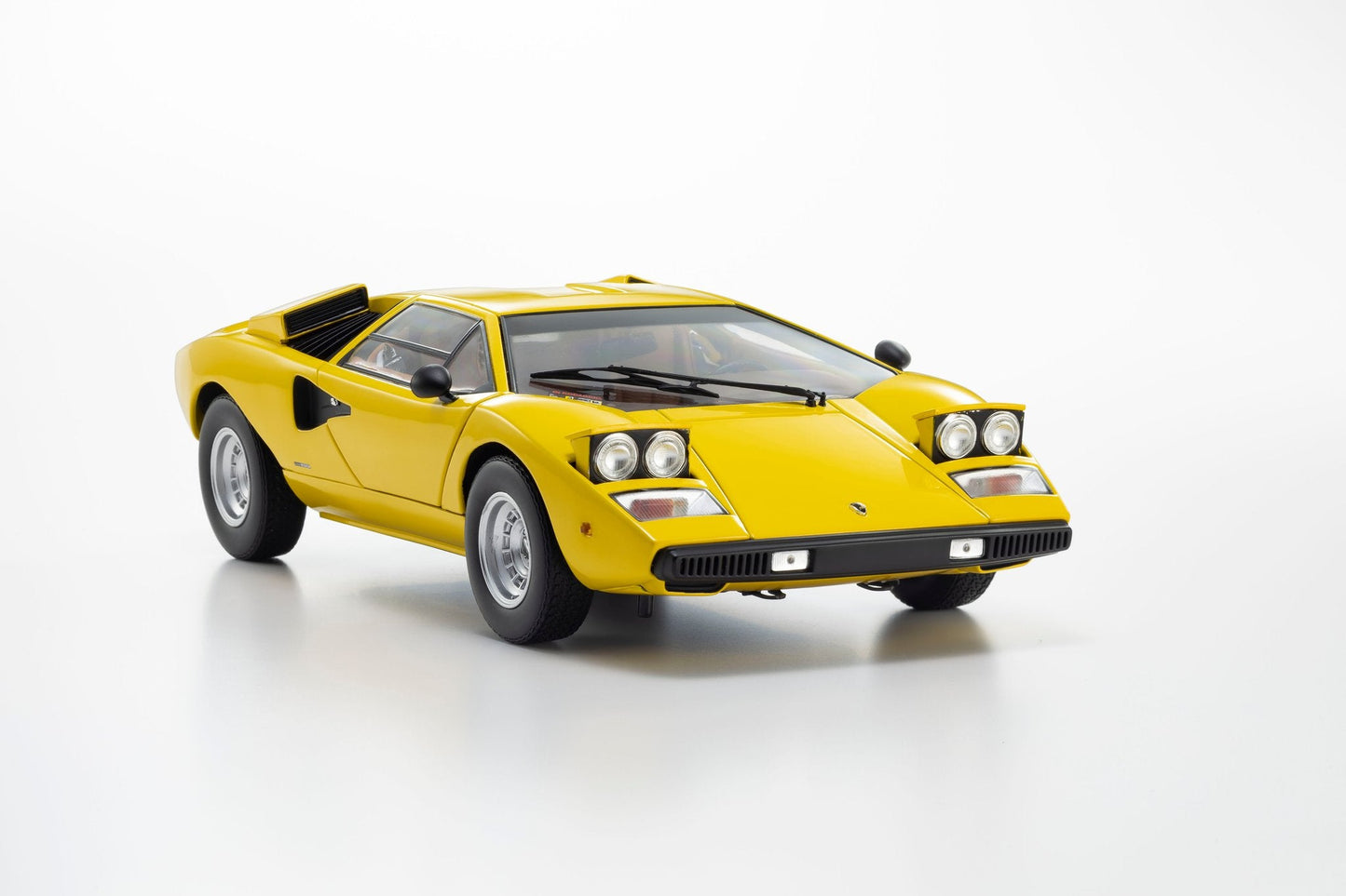 Kyosho Lamborghini Countach LP400 Yellow 1:18
