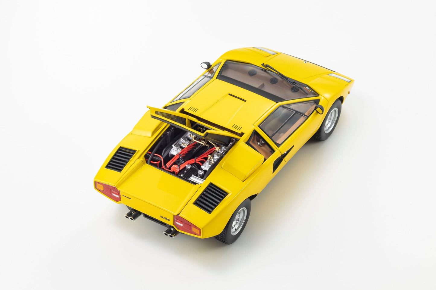 Kyosho Lamborghini Countach LP400 Yellow 1:18