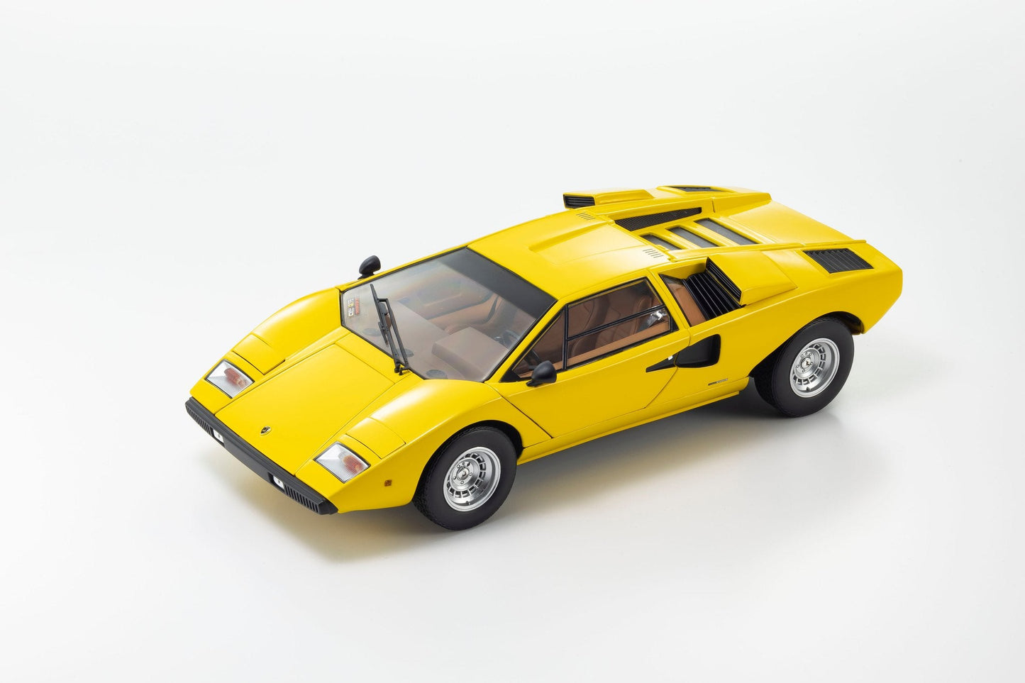 Kyosho Lamborghini Countach LP400 Yellow 1:18