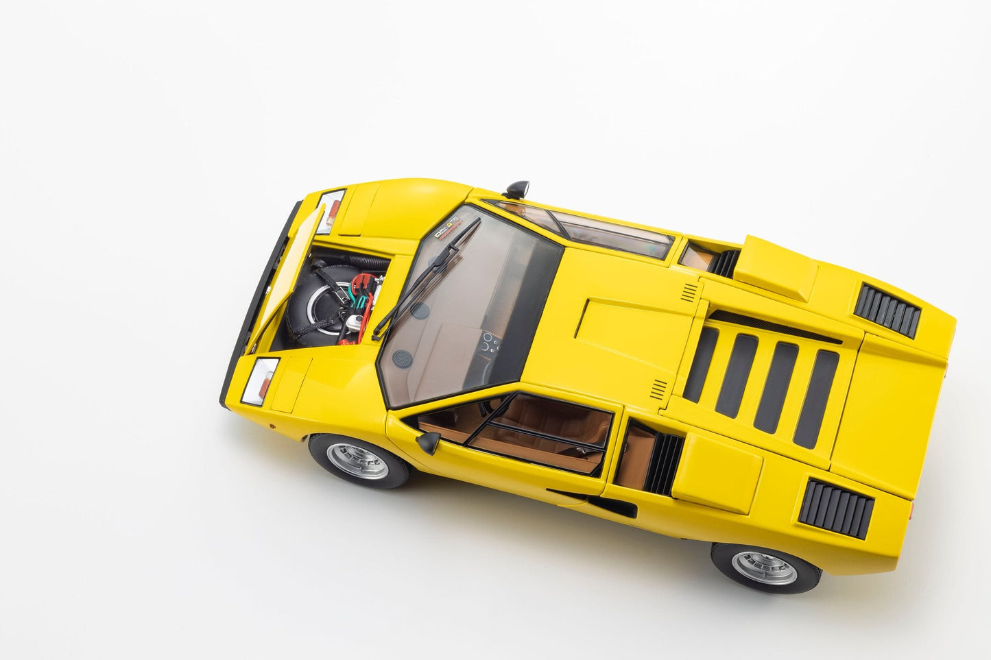 Kyosho Lamborghini Countach LP400 Yellow 1:18