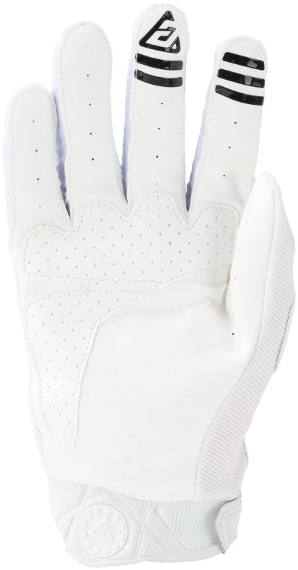 Answer 24 Peak Gloves White/Black - Medium 442784